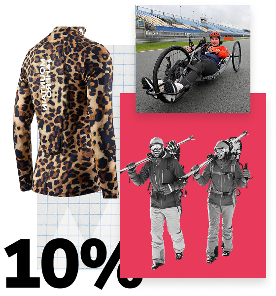 Mountain Hero doneert 10% aan sporters met letsel