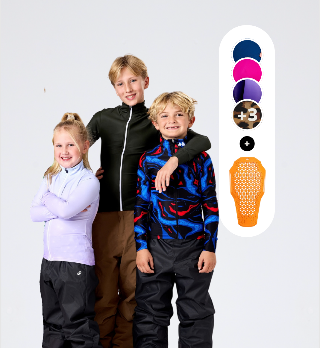 Starterset kids mét rugbeschermer