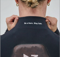 Detail van de nek van een Mountain Hero skipully Essential Hero